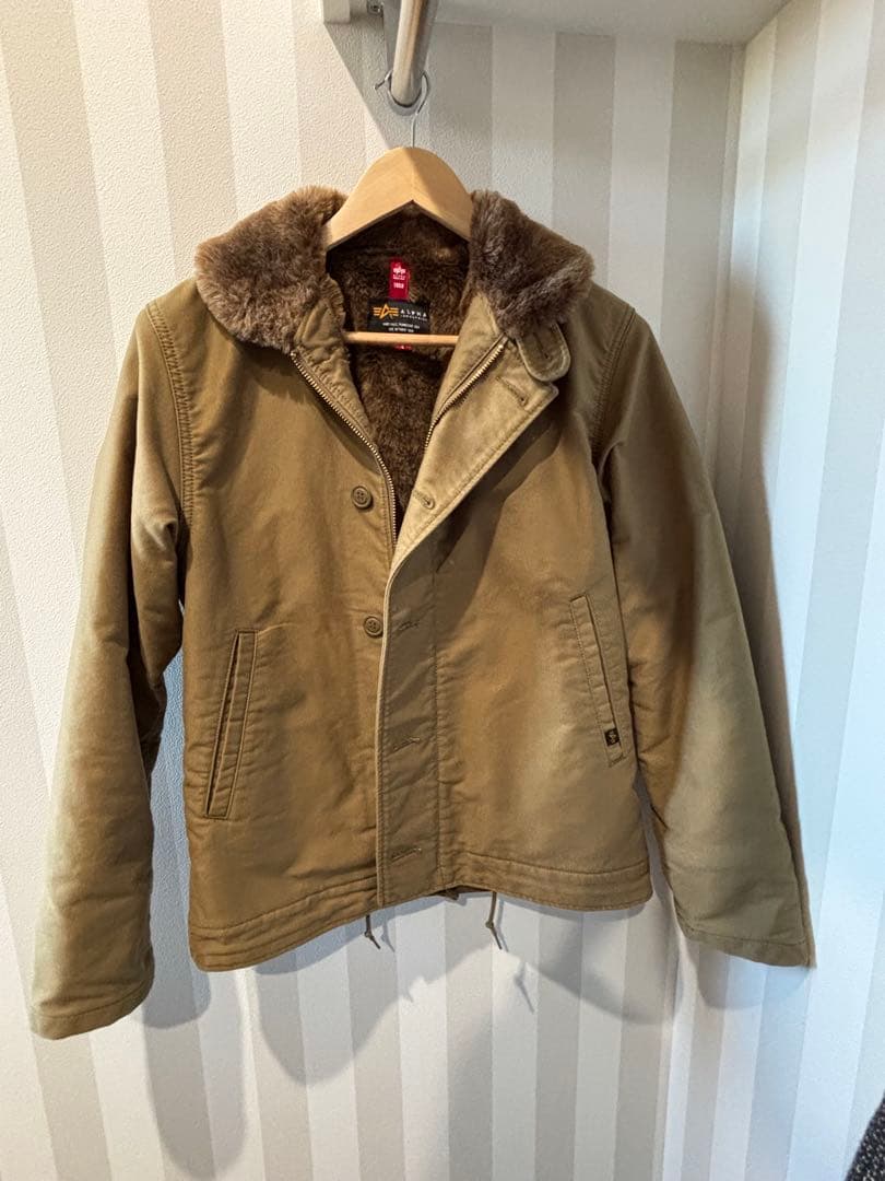 ALPHA INDUSTRIESデッキジャケット/S/TA1395-016