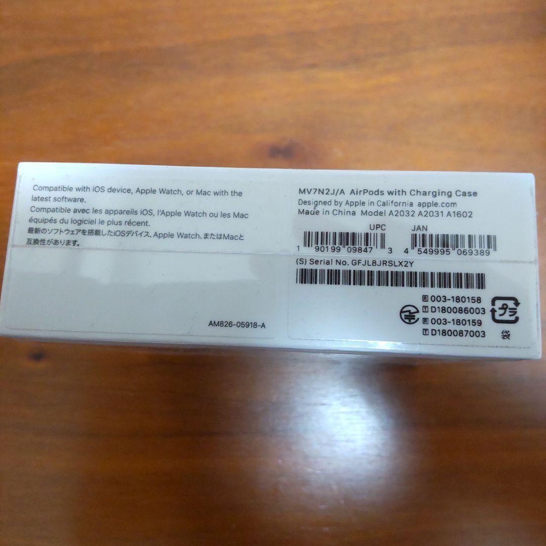 新品未開封　フィルム未剥離　AirPods 第2世代　正規品