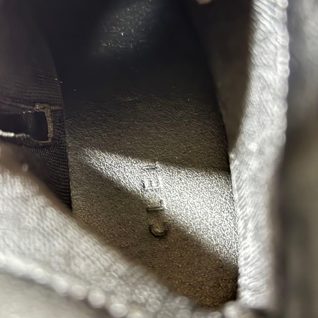 【美品】CLEL ハイソール デザイン ヒールブーツ 黒 M 完売品