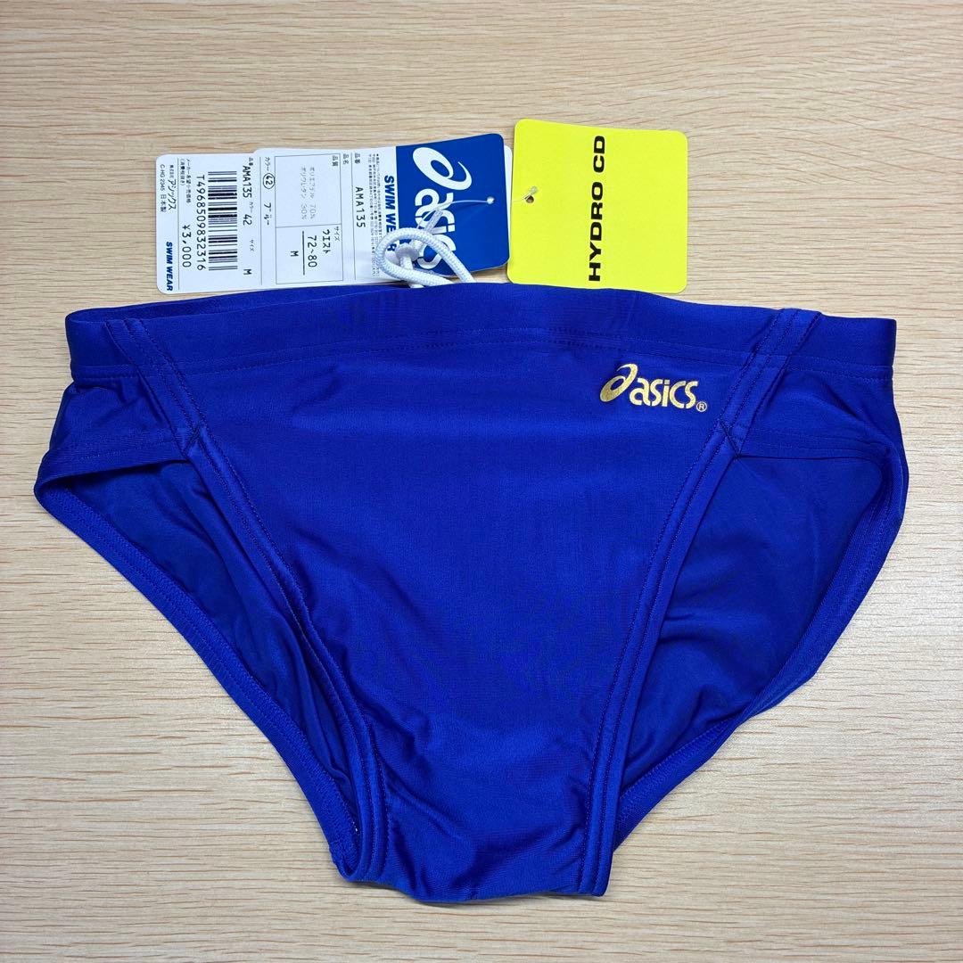 A*i様 新品 ASICS 競泳水着 AMA135 ハイドロCD サイズM ブル