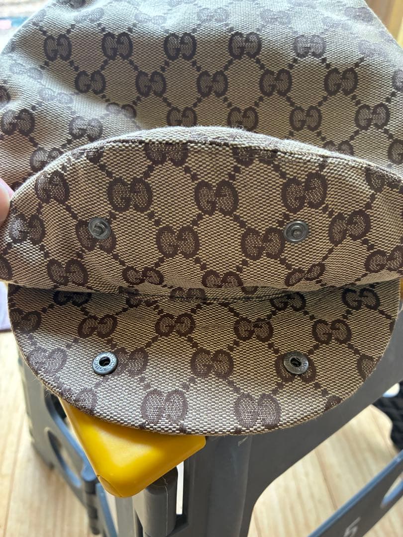 Gucci GGパターン キャスケット ベージュ、ハンチング size XL