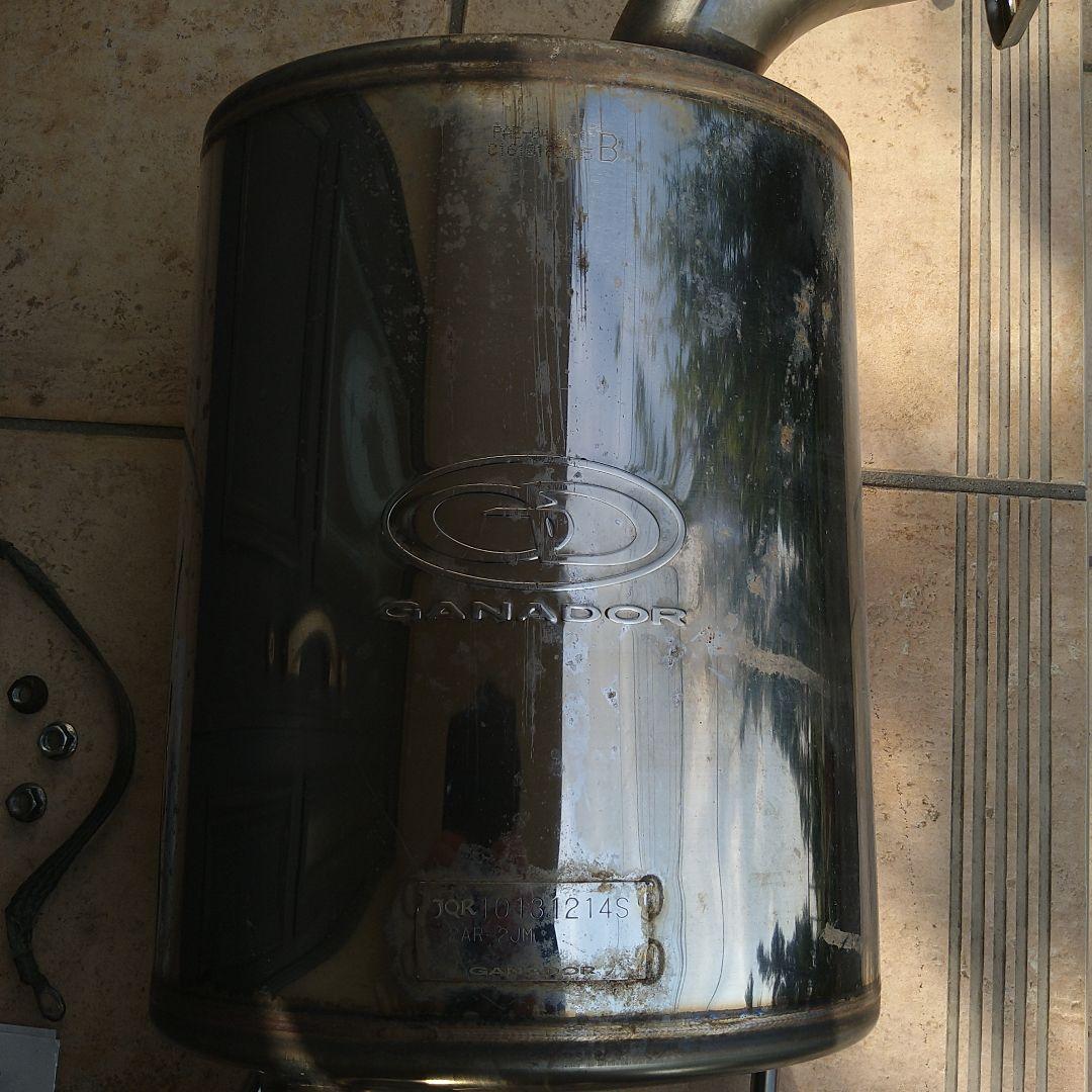 希少?ガナドール AVV50 カムリハイブリッド モデリスタエアロ用 マフラー