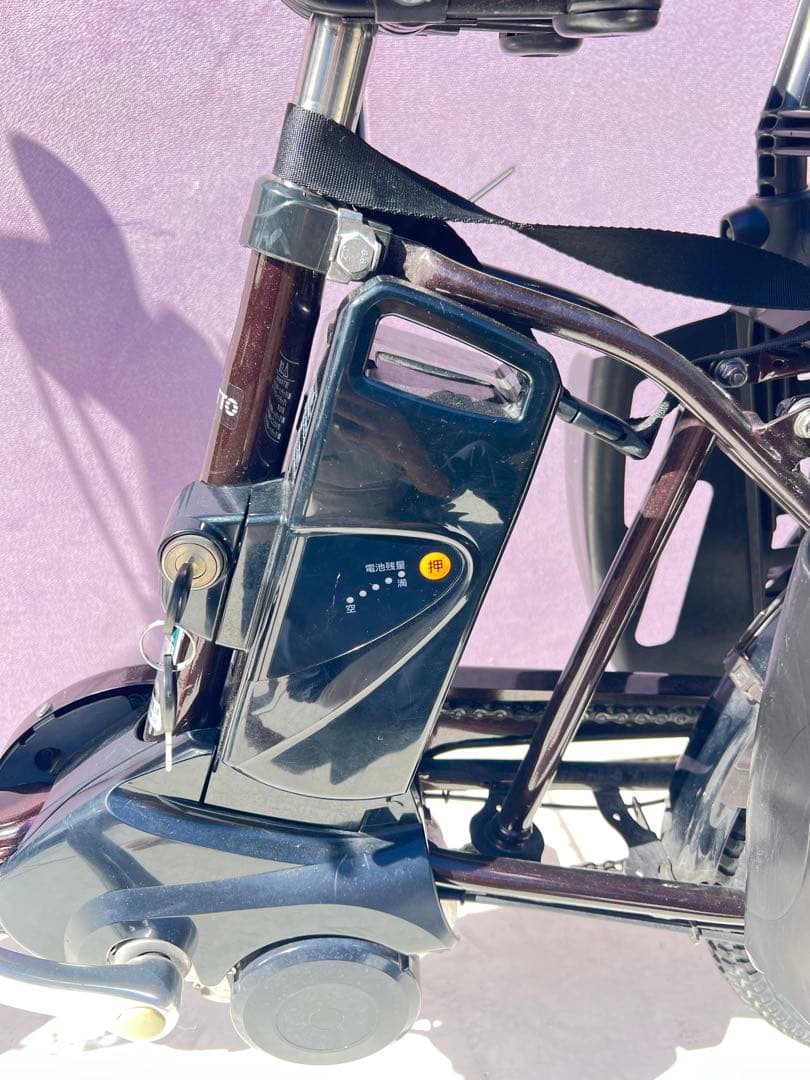 パナソニックBE-ELMDO3T電動アシスト自転車 チャイルドシート付き