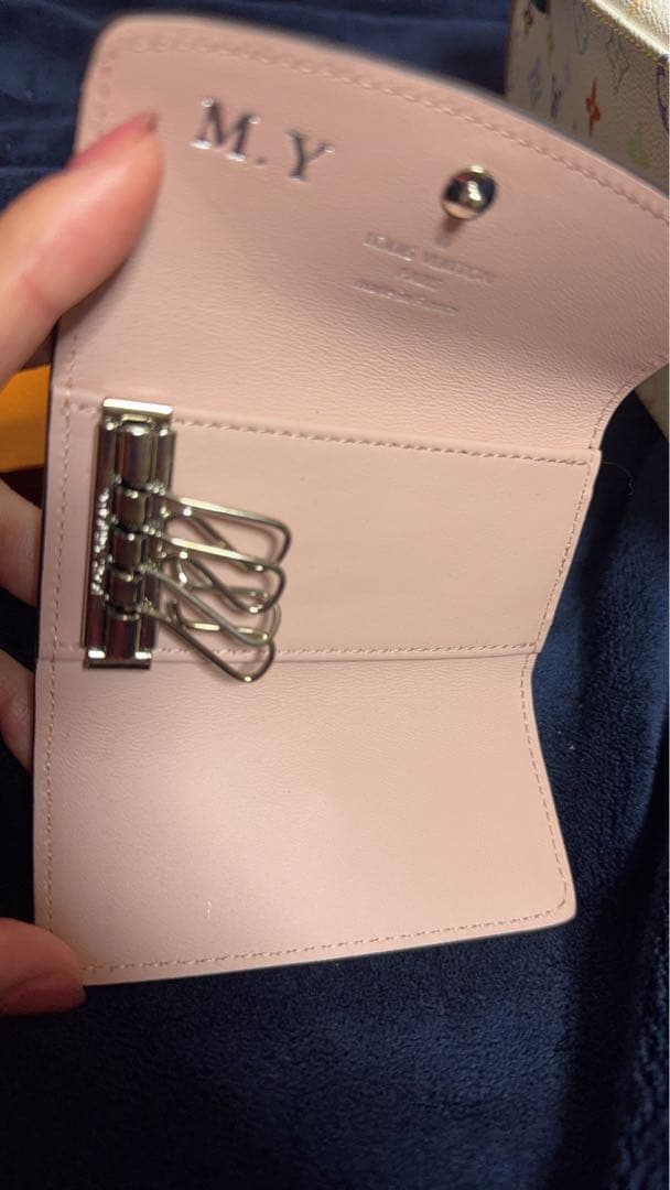 Louis Vuitton キーケース マヒナ　ミュルティクレ4