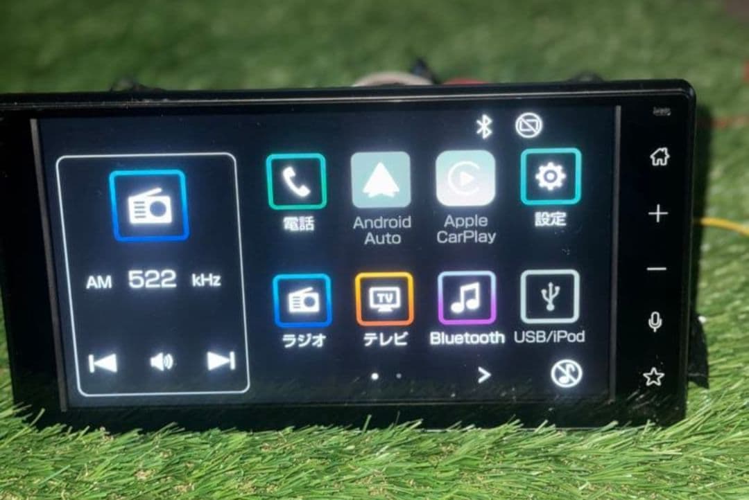 ジュンギュHDMIケーブル有りダイハツ純正　9インチスマホ連携ディスプレイ