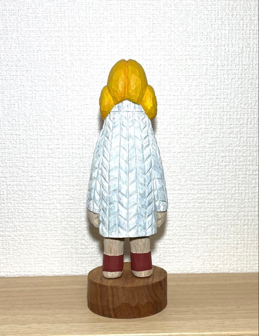 江籠正樹 作 『女の子』大型作品（約17cm）