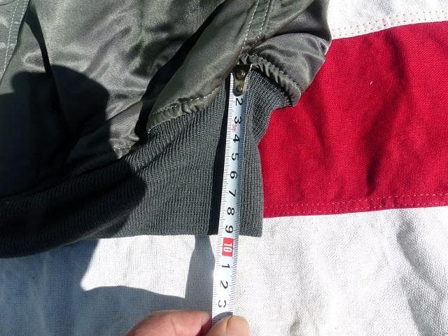 希少　デッド! 1979\" 米軍実物　N-2B フライヤーズジャケット　M　04