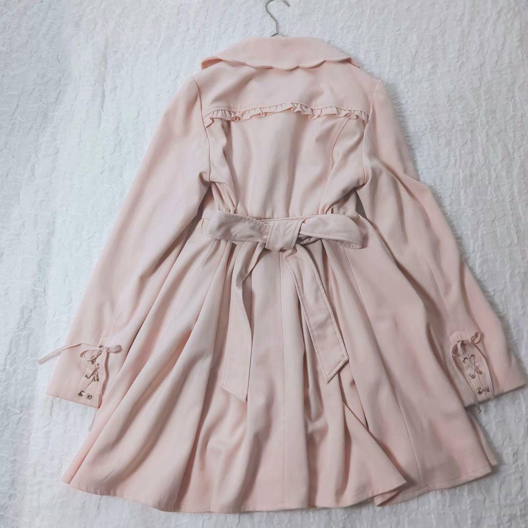 リズメロ トレンチコート コラボ リズリサマイメロ リボン ピンク