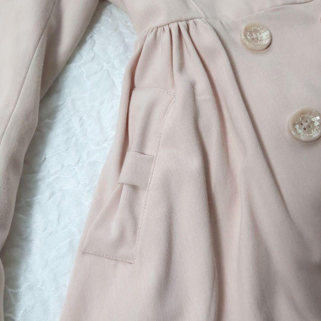 リズメロ トレンチコート コラボ リズリサマイメロ リボン ピンク