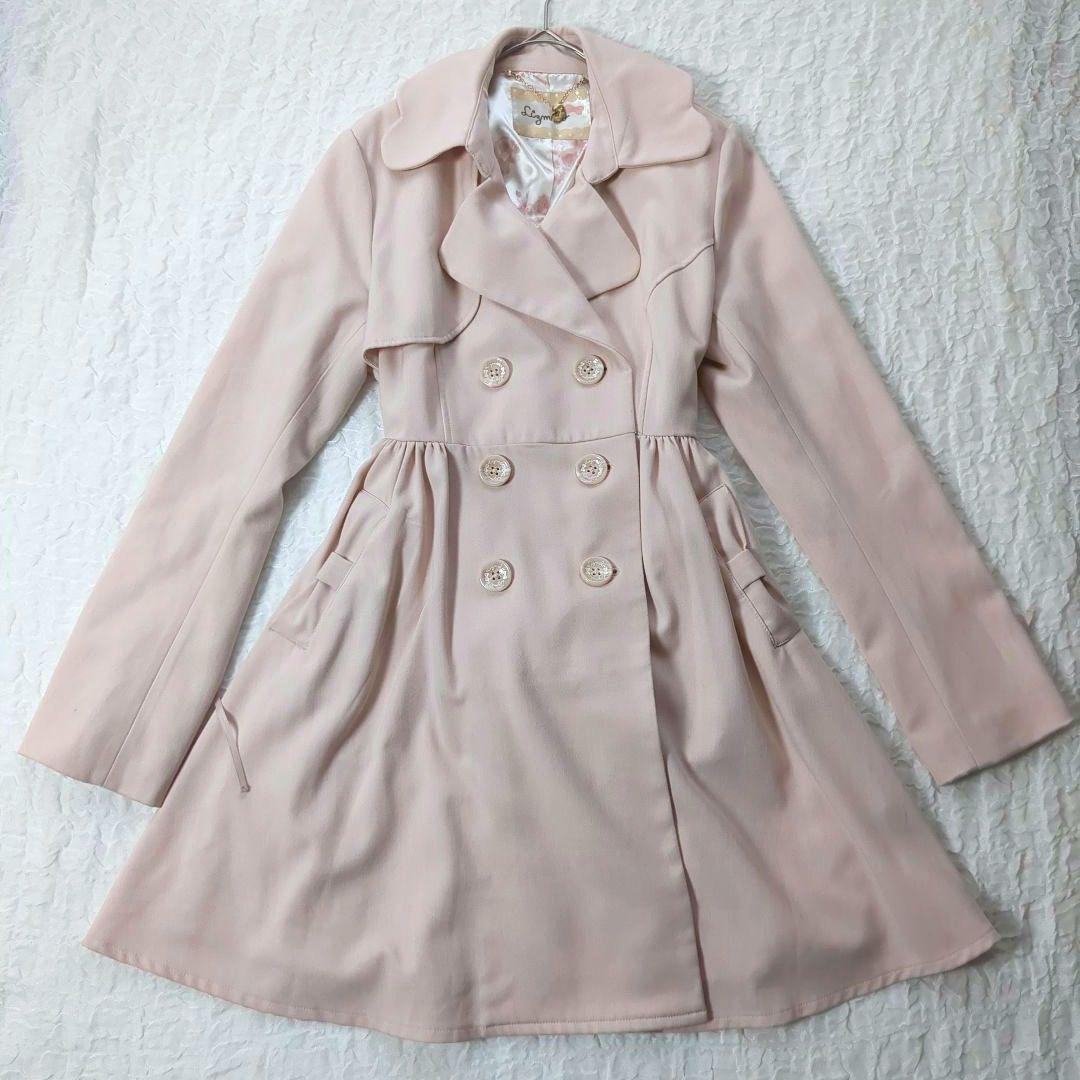 リズメロ トレンチコート コラボ リズリサマイメロ リボン ピンク