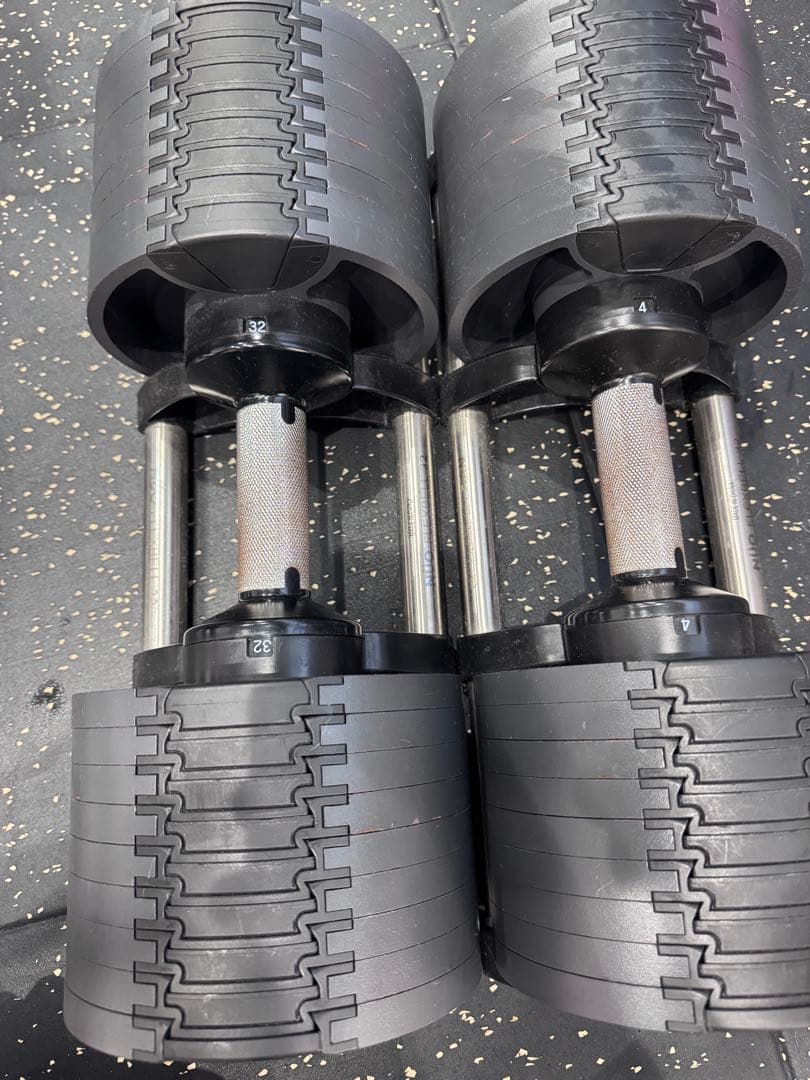 フレックスベル 可変式ダンベル2個セット 最大32kg※説明必読