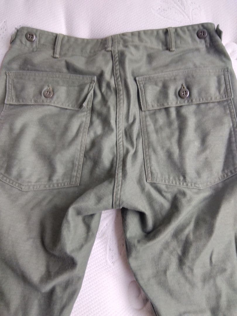 orSlow オアスロウ ファティーグパンツ ベイカーパンツ S 日本製