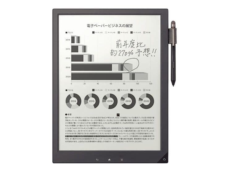 SONY DPT-S1 A4サイズ デジタルペーパー 電子ペーパー 電子手帳