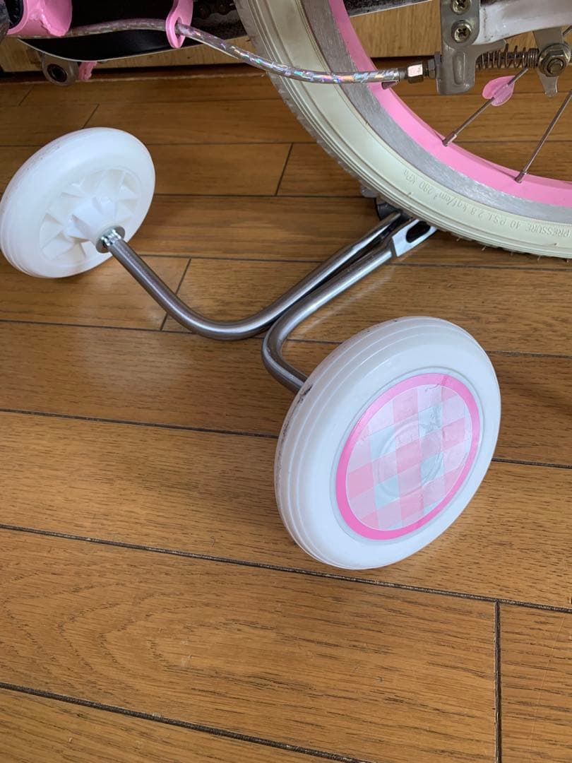 メゾピアノ　自転車　補助輪あり　18インチ　サイクルベースあさひ