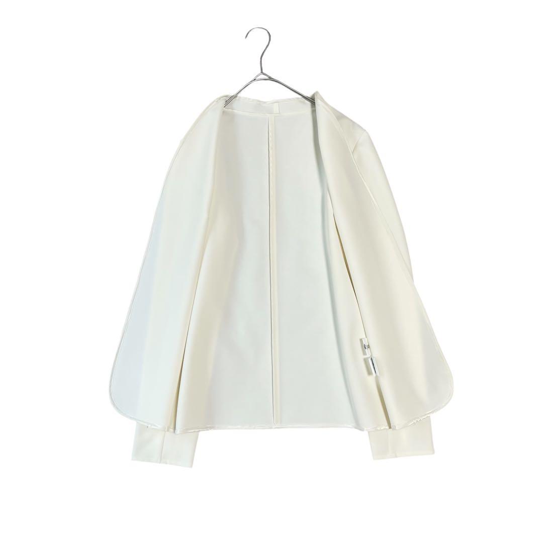 25SS✨未使用✨SOEJU ストレッチファインライトジャケット 白 M 洗える