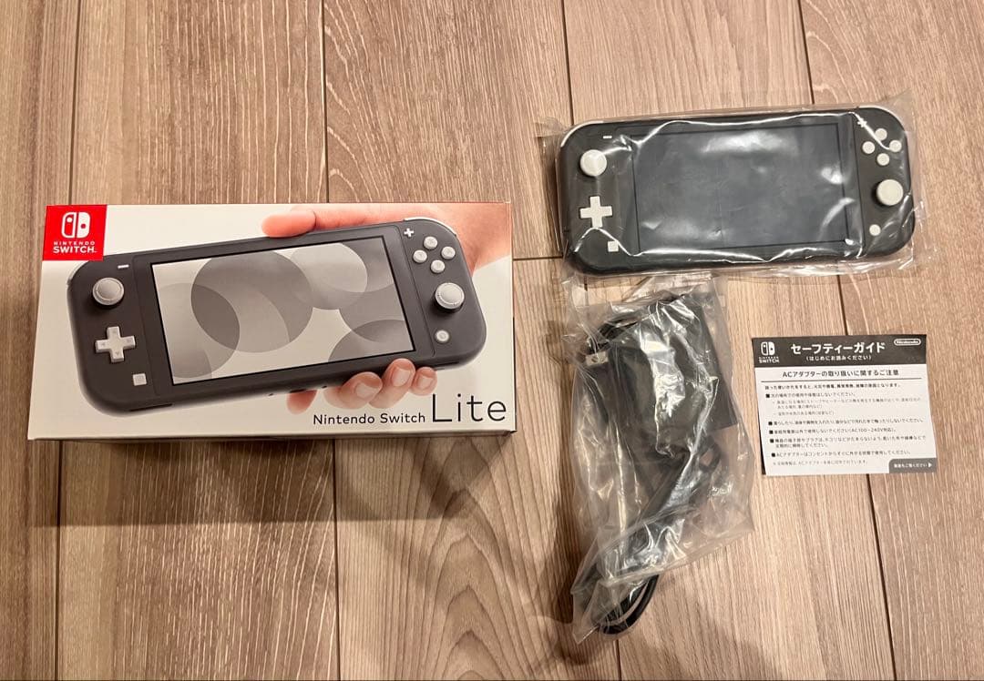 Nintendo Switch Lite グレー (箱・付属品付き)