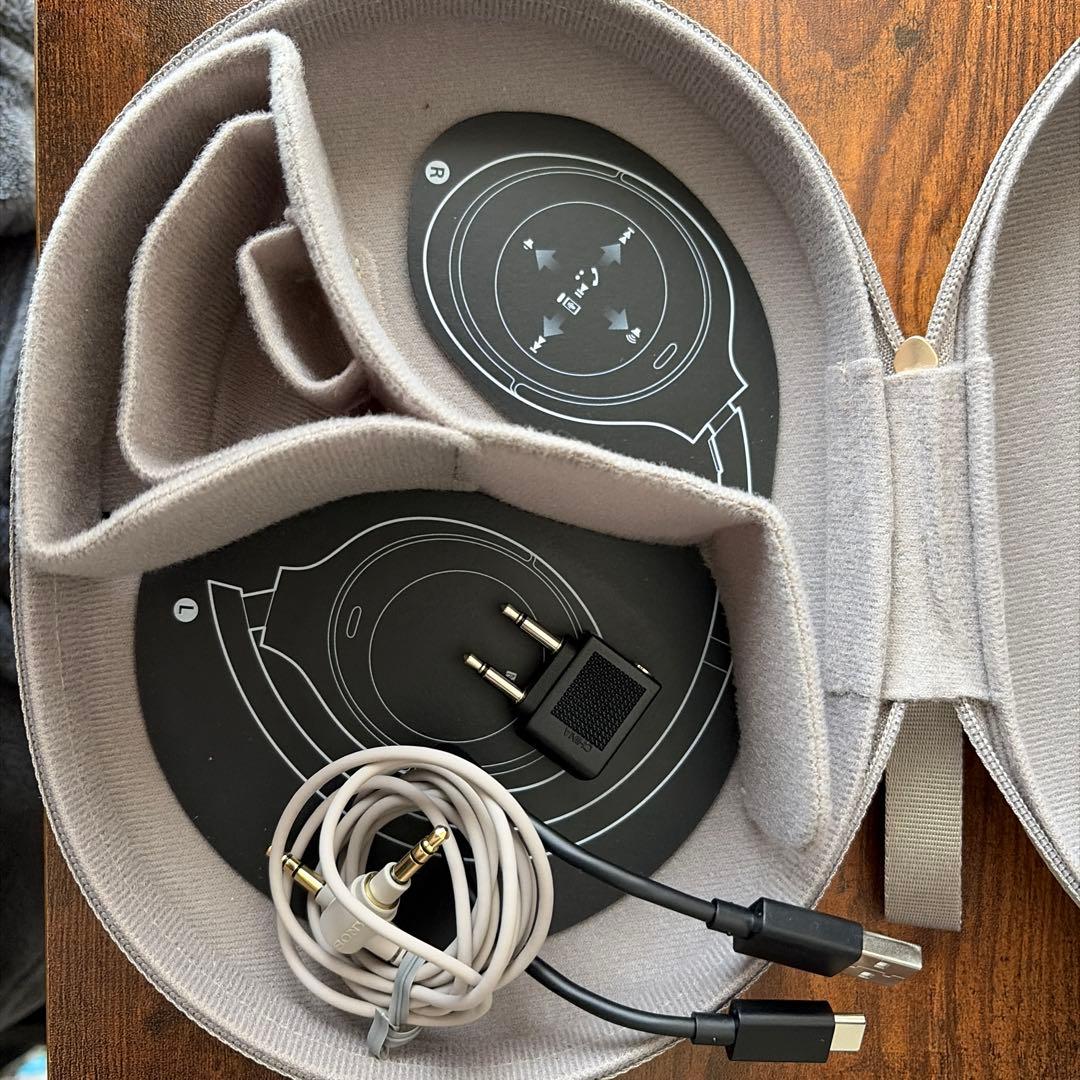 「美品」SONY WH-1000XM4 ワイヤレスヘッドホン シルバー