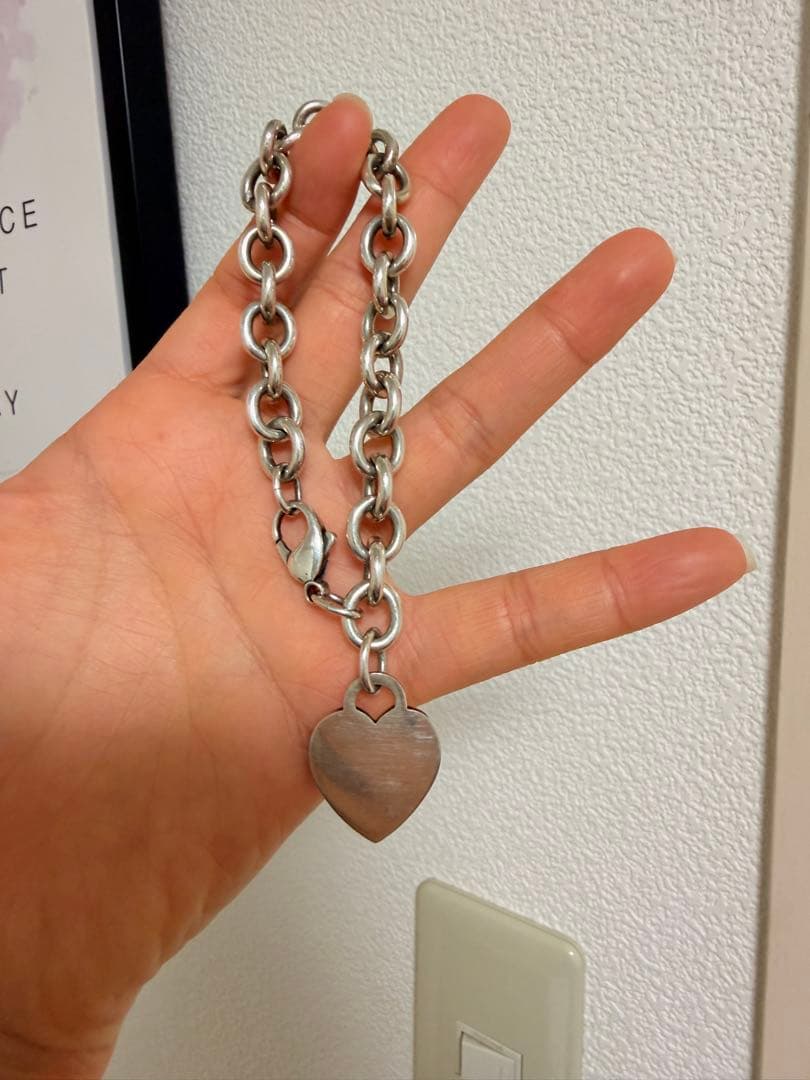 ティファニーリターントゥハート　ブレスレット　 シルバー 925 美品