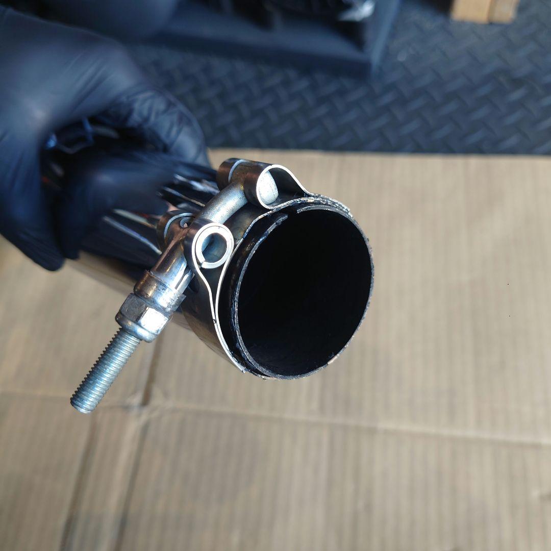 【正月限定！値下げ中】250TR 左出しアップマフラー パープルヘイズ