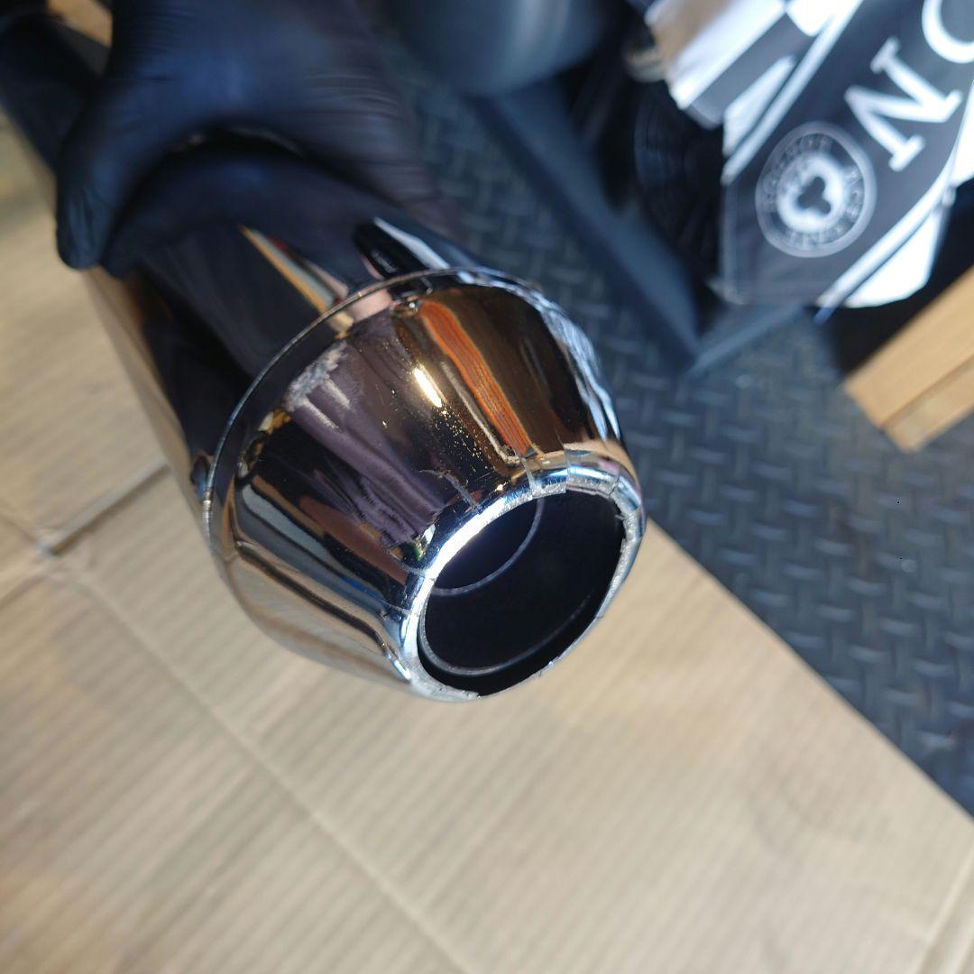 【正月限定！値下げ中】250TR 左出しアップマフラー パープルヘイズ