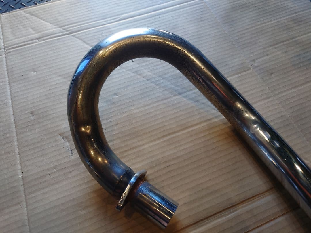 【正月限定！値下げ中】250TR 左出しアップマフラー パープルヘイズ