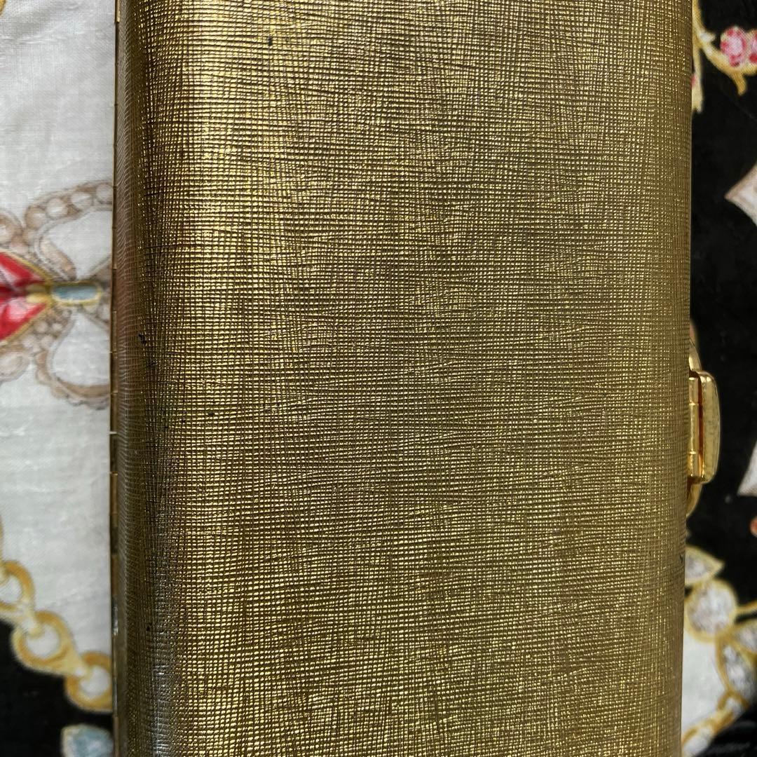 エリザベスアーデンのスクラッチバッグ　ヴィンテージ　眼鏡入れにも最高24k