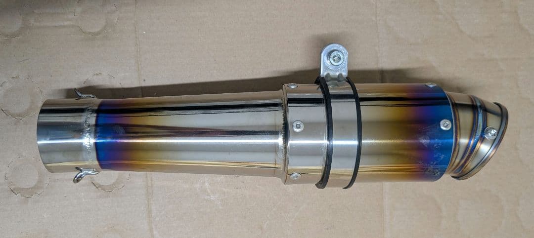 NITRO RACING グレネードチタンサイレンサー V-Ⅱ 300mm