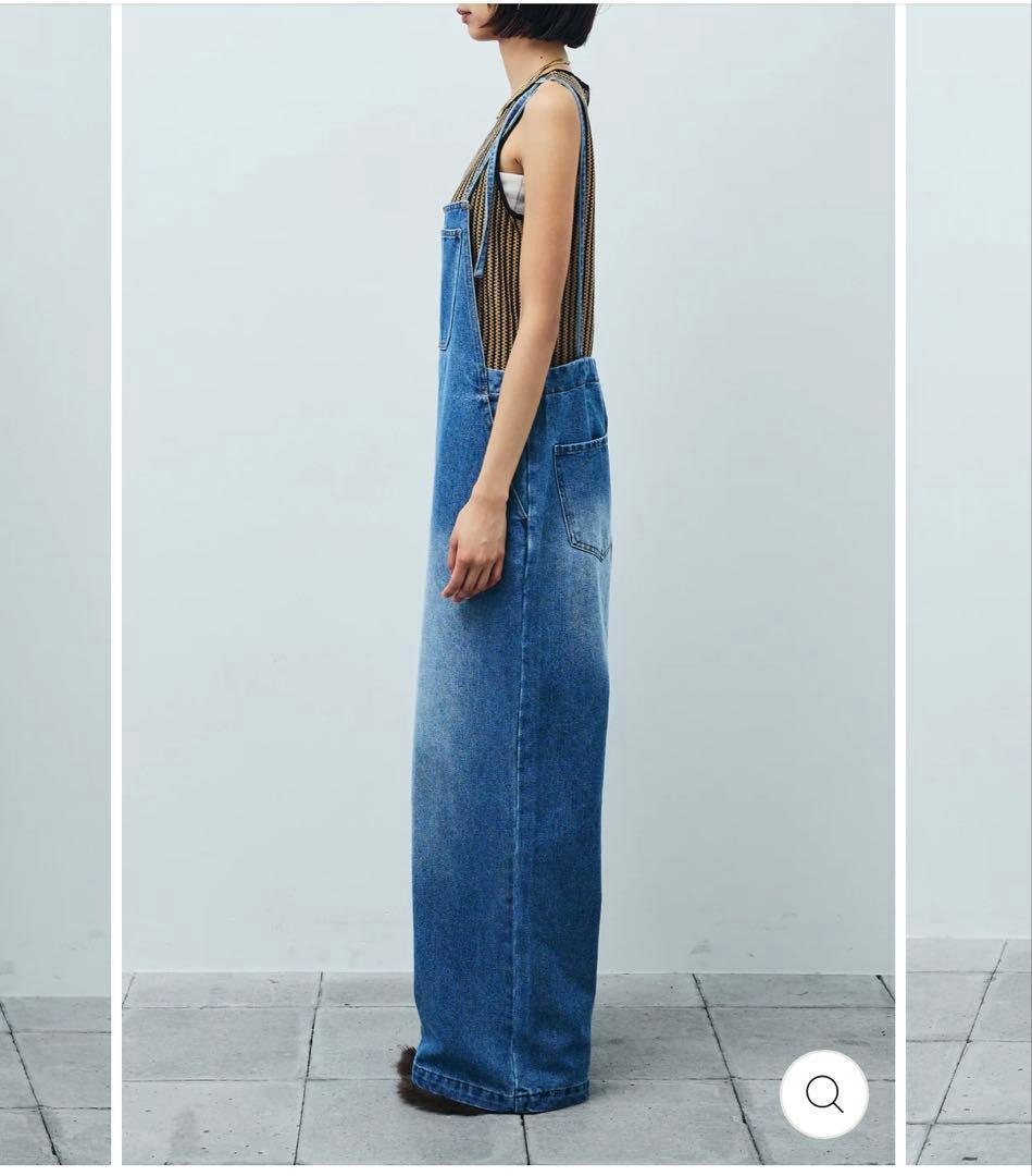 ネコさま専用【タグ付き】IAM ケープニット＋デザインデニムサロペットセット