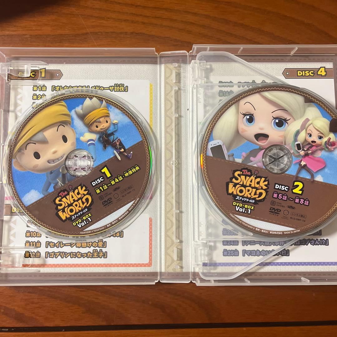 スナックワールドDVD Vol. 1 初回生産限定版　封入特典付き