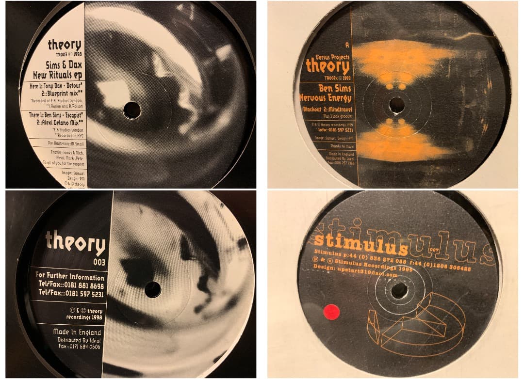 Ben Sims（UK）レコード 37点