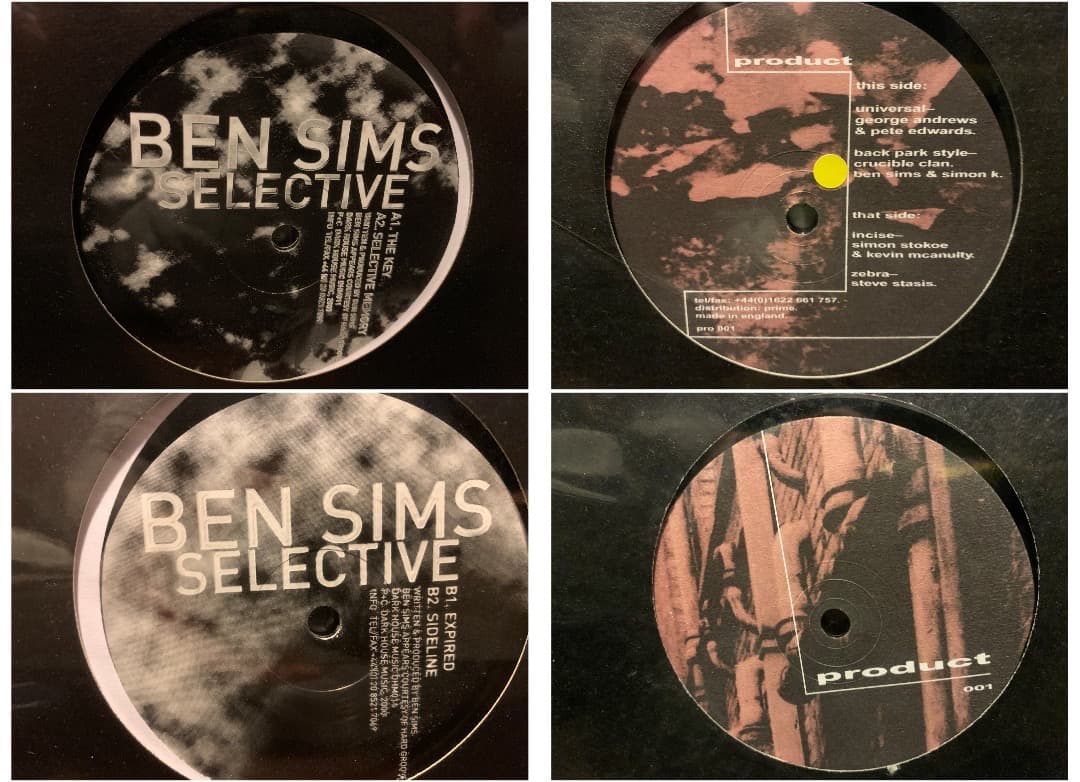 Ben Sims（UK）レコード 37点