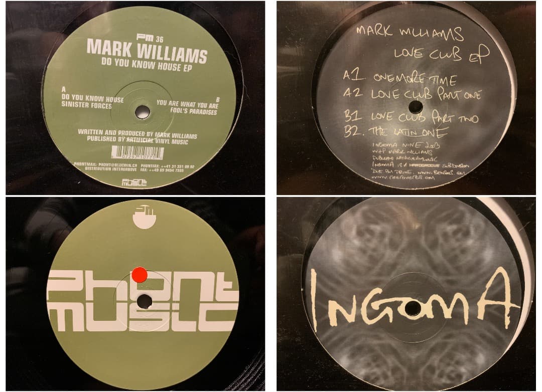 Ben Sims（UK）レコード 37点