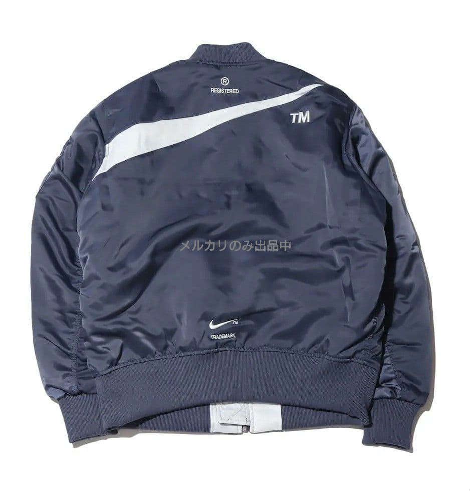 ◯NIKE SYNFL SWOOSH BOMBER JKT◯リバーシブルMA1
