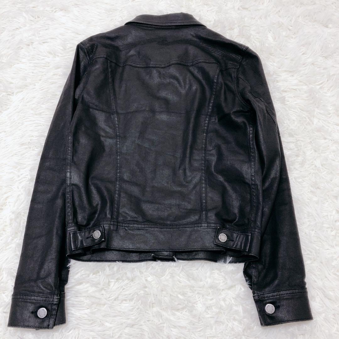 ヌーディージーンズ　Ｇジャン　コーティング加工　デニム　ジャケット　 コニー