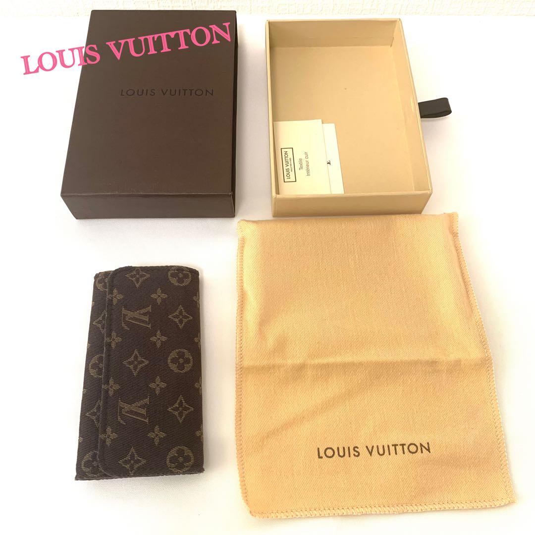 ルイヴィトン モノグラムミニラン ミュルティクレ4 キーケース M95231