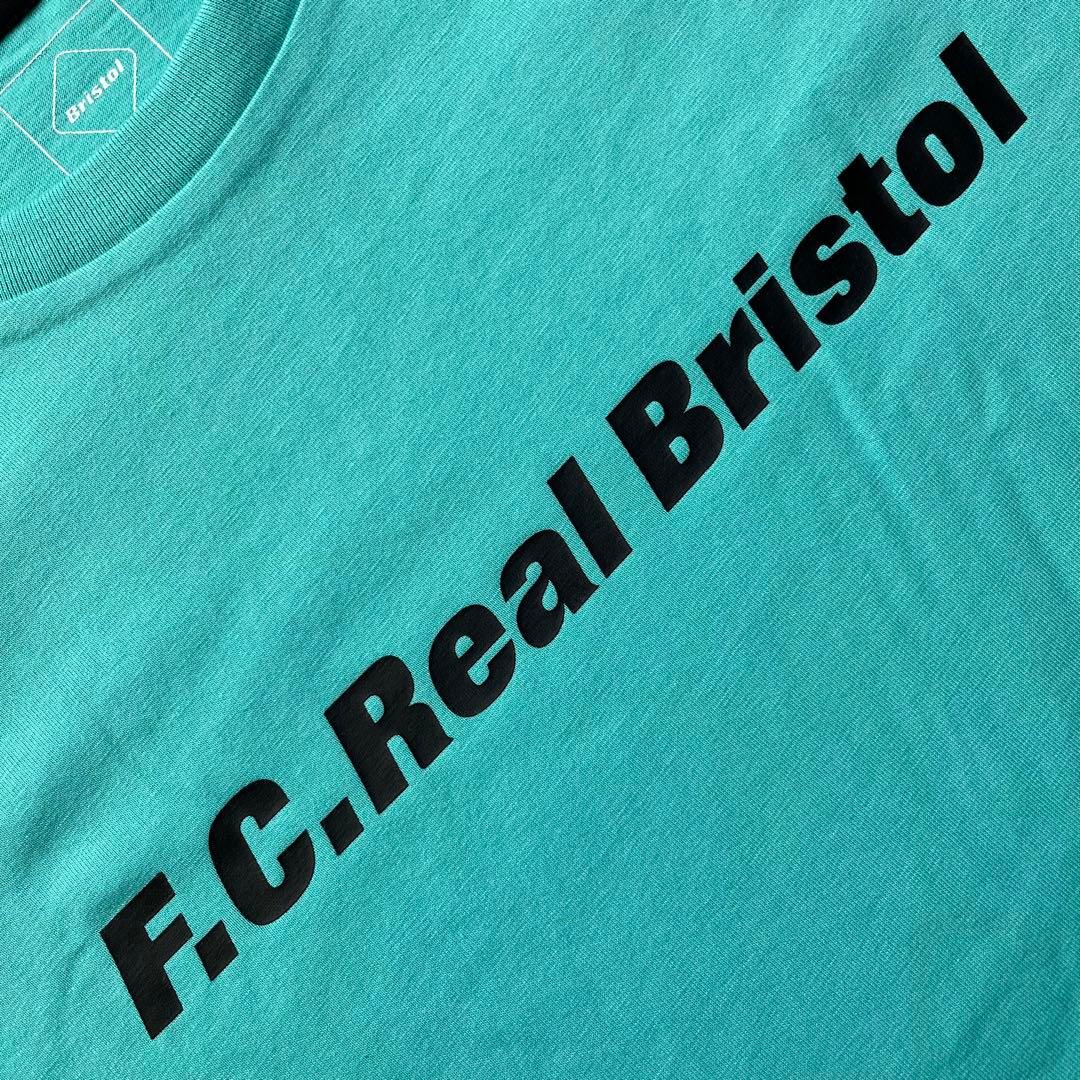 [XL]新品未使用タグ付きF.C.Real Bristol ターコイズ Tシャツ