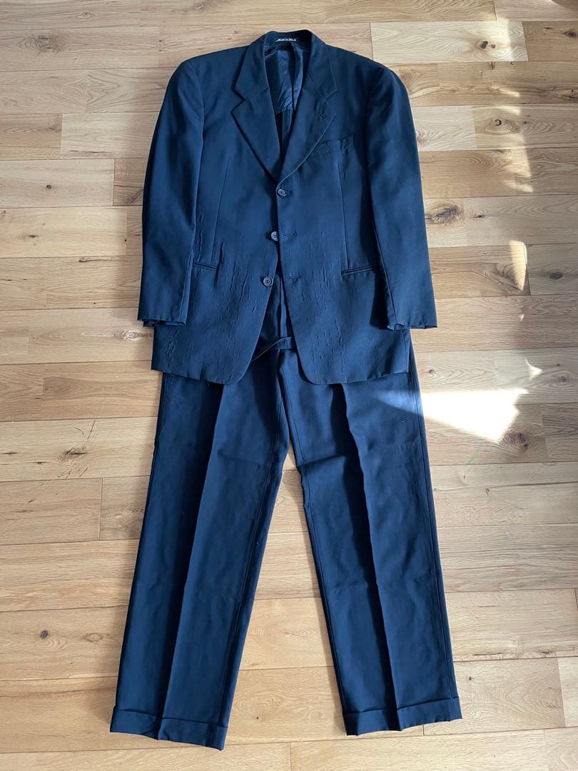 Giorgio Armani ダークネイビー セットアップ 48 L