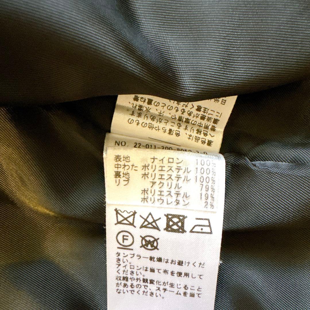 Spick & Span ナイロンツイルMA-1ジャケット 黒　38