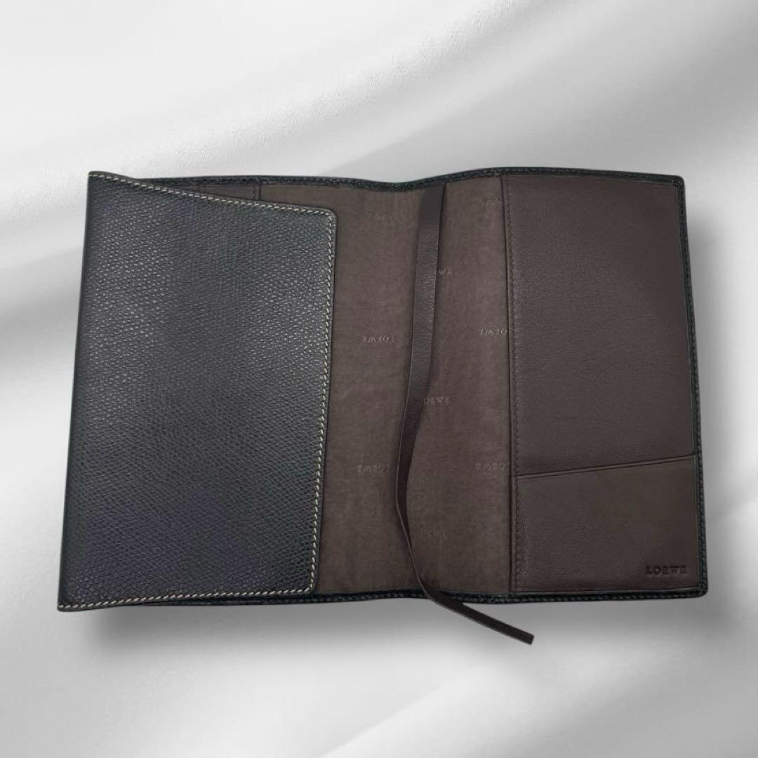 佐野様 LOEWE ロエベ ブックカバー レザー アナグラム