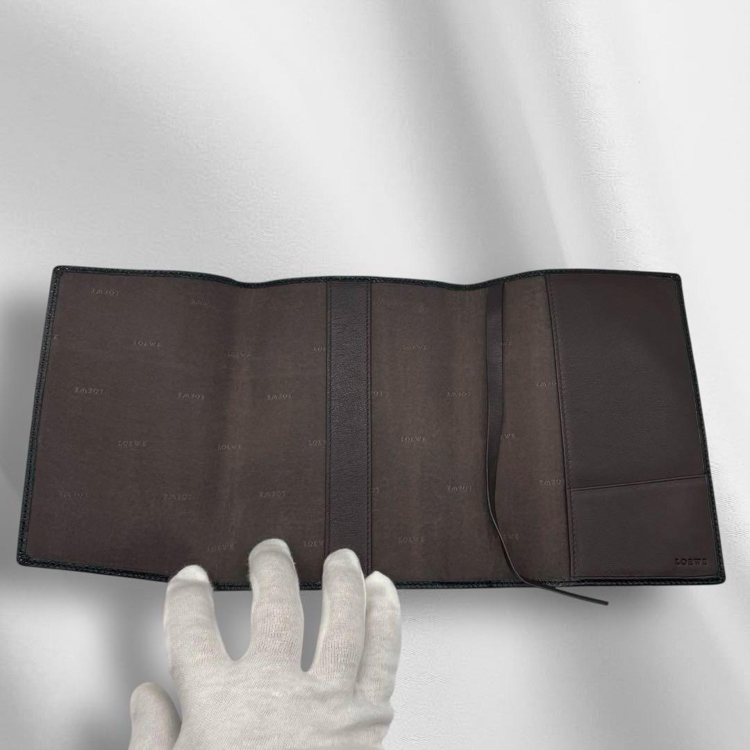 佐野様 LOEWE ロエベ ブックカバー レザー アナグラム