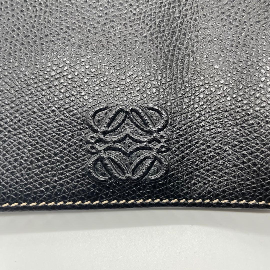 佐野様 LOEWE ロエベ ブックカバー レザー アナグラム