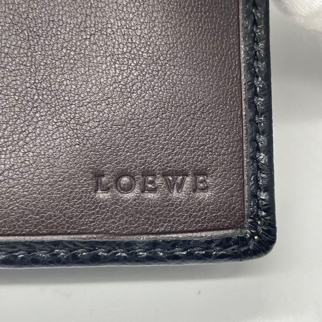 佐野様 LOEWE ロエベ ブックカバー レザー アナグラム