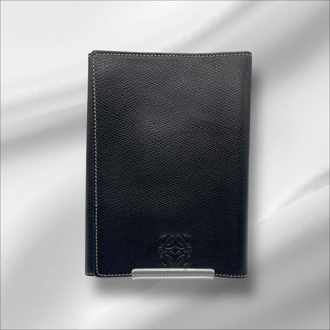 佐野様 LOEWE ロエベ ブックカバー レザー アナグラム