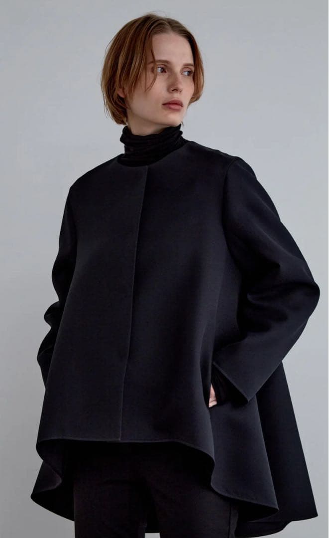 le phil エアートリプルクロスバックフレアジャケット