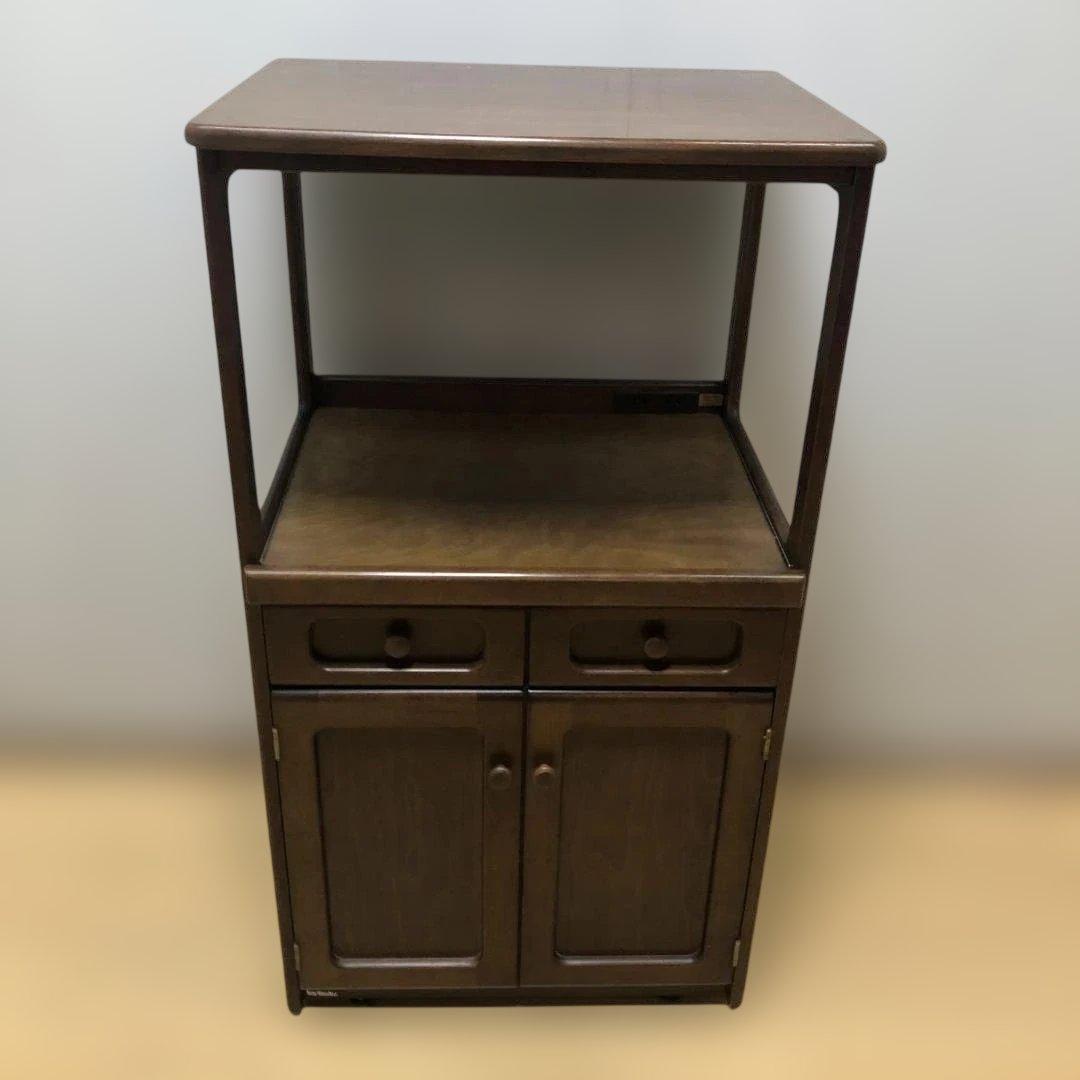 【送料無料】 karimoku カリモク 木製 レンジ台 食器棚 88192