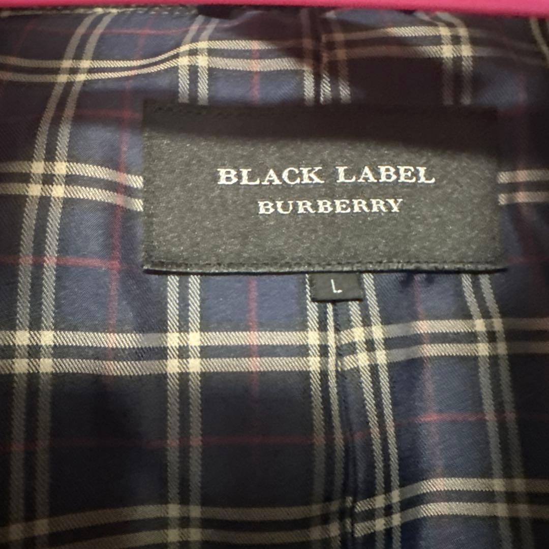 美品　バーバリーブラックレーベル グレー ウール ピーコート