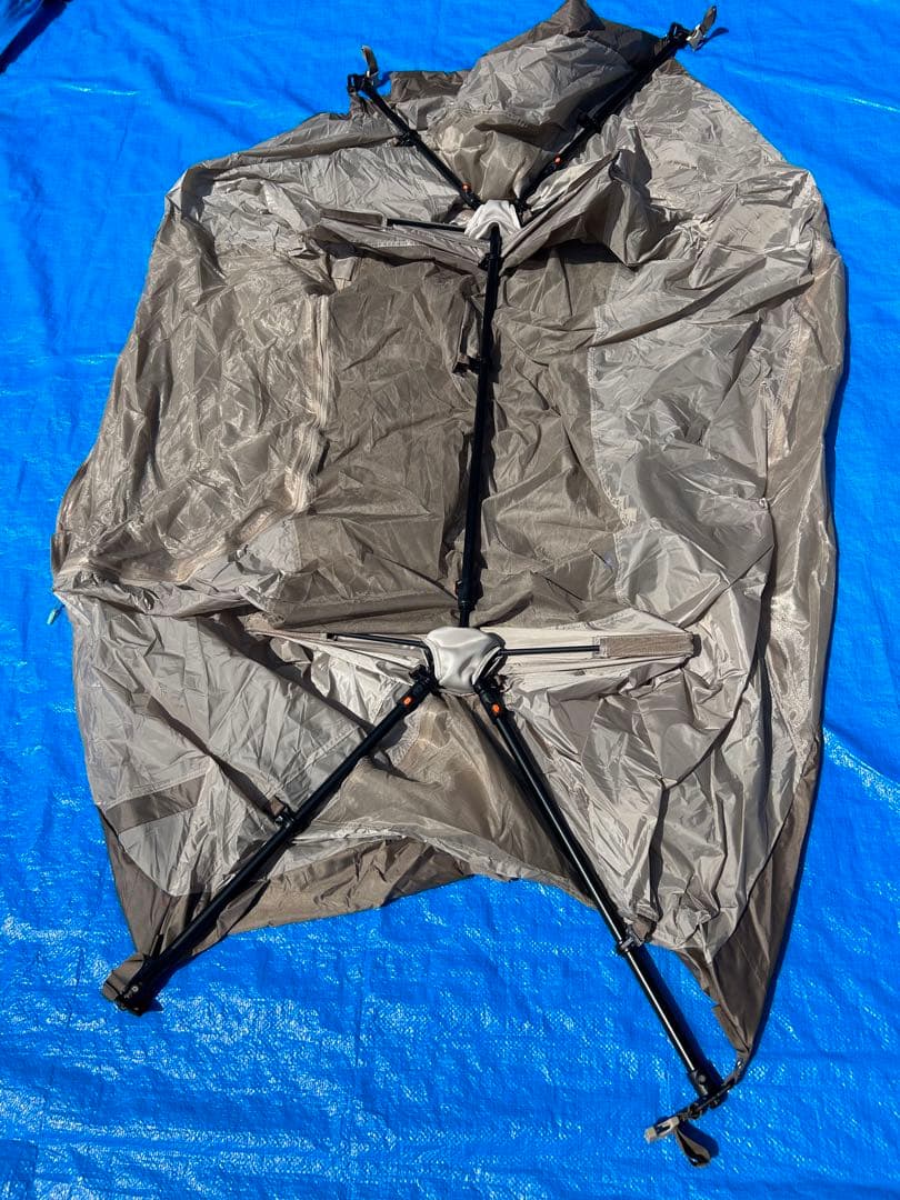 【美品】Naturehike ワンタッチ テント＋コットセット 2人用