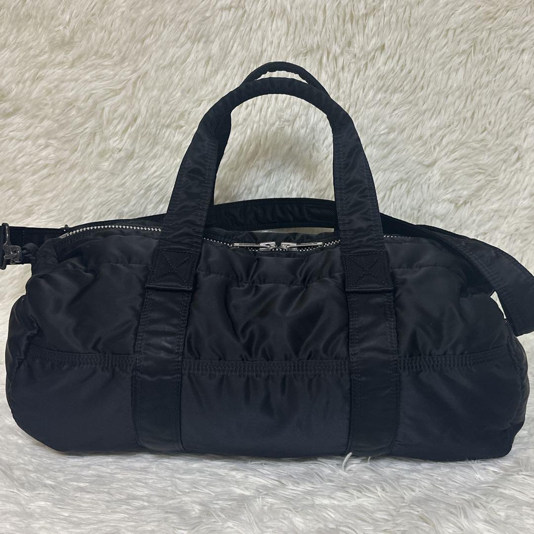 ☆廃盤 美品　PORTER タンカー 2wayボストンバッグ 黒