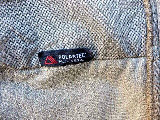 米軍実物　ポーラテックフリースジャケット　M-R　コヨーテ ECWCS　150