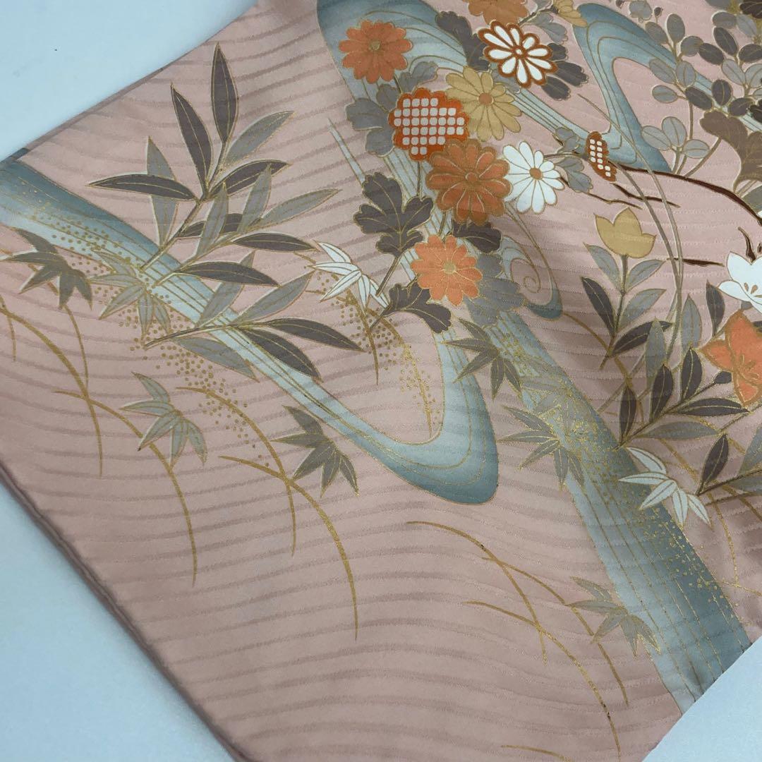 晴れ着の丸昌　振り袖セット　ピンク　ゴールド　木箱入り　成人式⭐︎